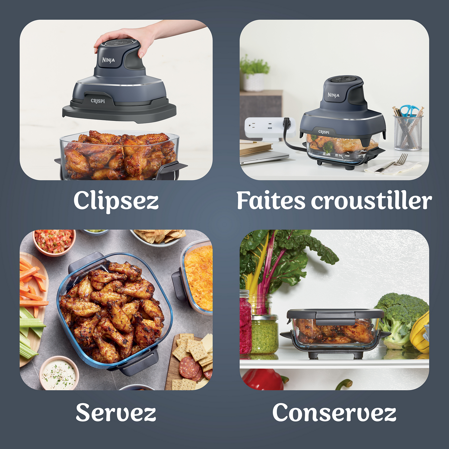 Fritteuse NINJA CRISPi 4-in-1 FN101EUSG: Ihre Verbündete in der modernen Küche.