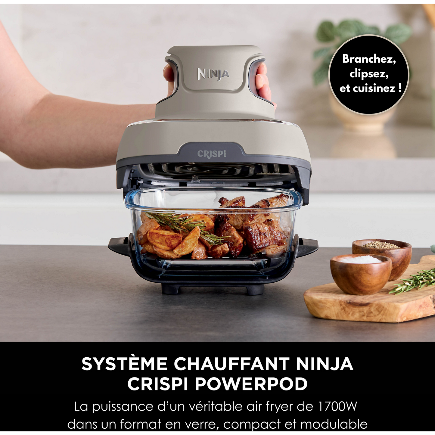 Fritteuse NINJA CRISPi 4-in-1 FN101EUSG: Ihre Verbündete in der modernen Küche.