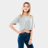 Strahlend rosafarbenes schulterfreies Kleid