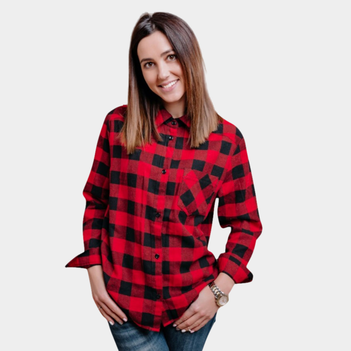 Strahlend rosafarbenes schulterfreies Kleid