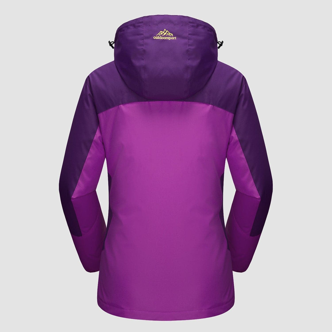 DE-Giacca Invernale 3-in-1 Impermeabile, Foderata in Pile, Completo Due Pezzi, con Cappuccio per Sci e Trekking (Copy)